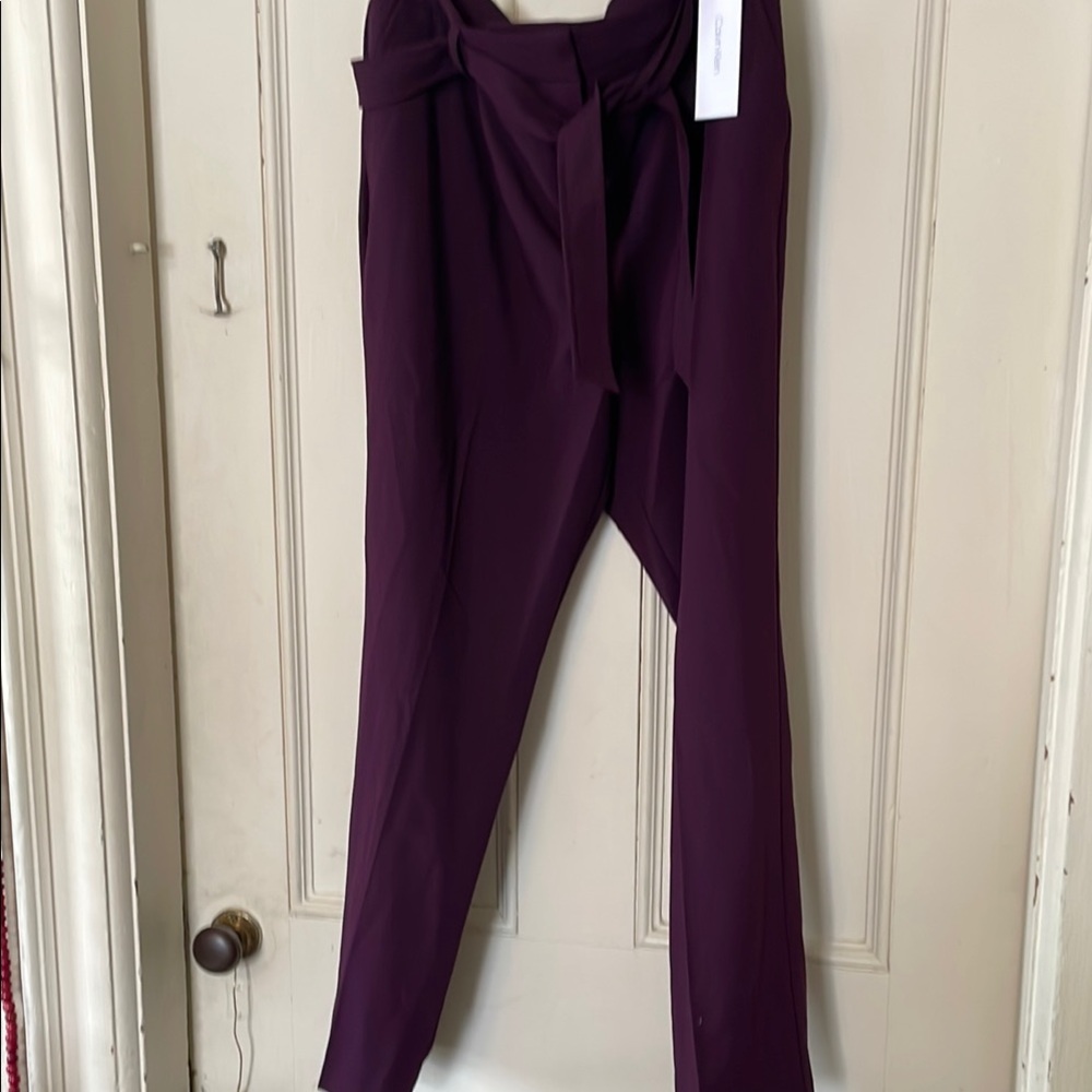 Elegant Purple Women's Pants
